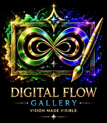 Digital Flow Gallery — Vision made visible.