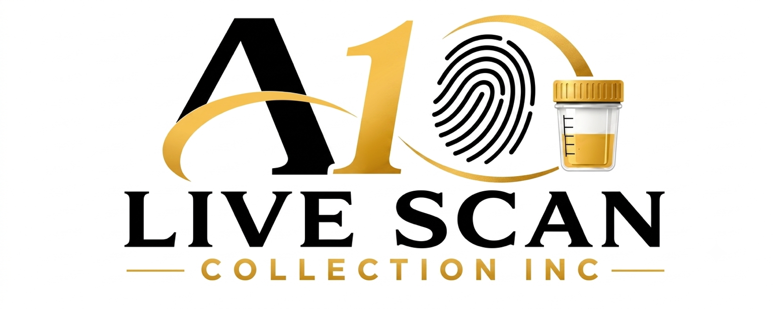 A1 Live Scan Collection — Brand identity application