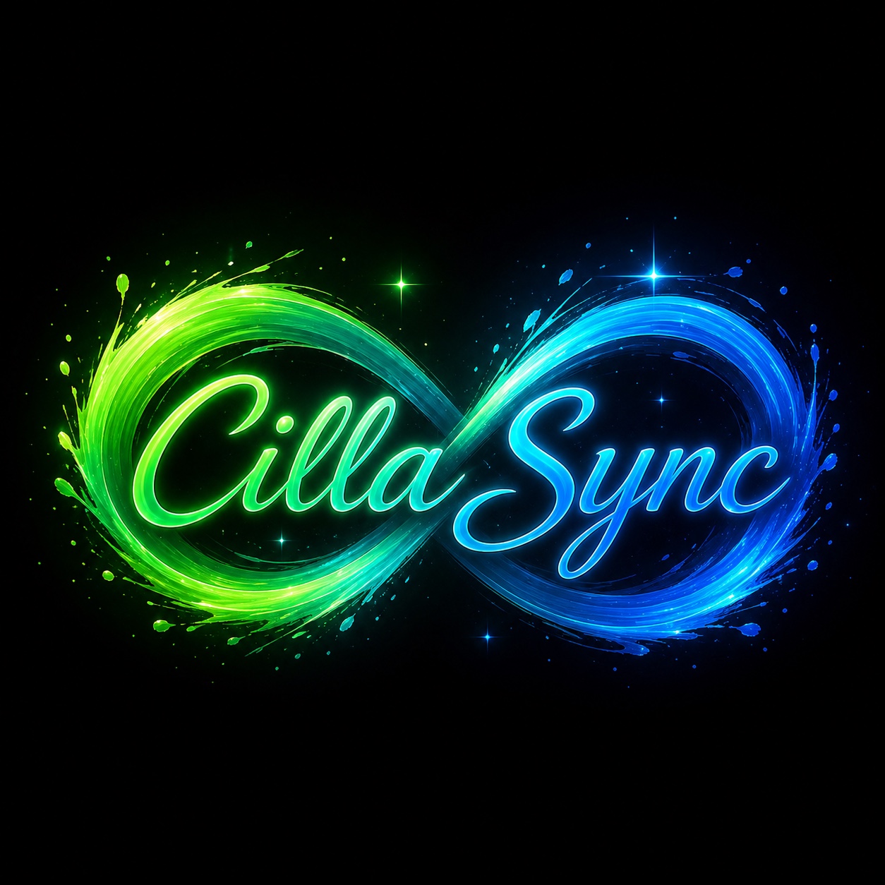 CiLLaSync Infinity — Logo direction + visual language